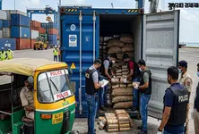 NCB seizes 140 kg drugs from container at Mundra port