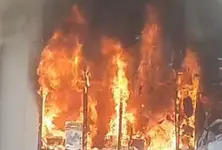 Fire breaks out on third floor of Solitaire building on SG Highway in Ahmedabad