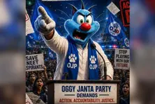 ‘Oggy Janata Party’ emerges as satirical rival to viral Cockroach Janta Party