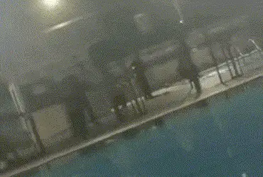 Anti-social elements storm AMC swimming pool in Saraspur, video goes viral
