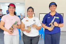 Rahi Sarnobat claims top spot, Manu Bhaker second in women’s 25m pistol T4 finals