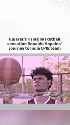Gujarat's rising basketball sensation Ronaldo Hopkins